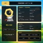 Meltan details for Pokemon Let's Go.
