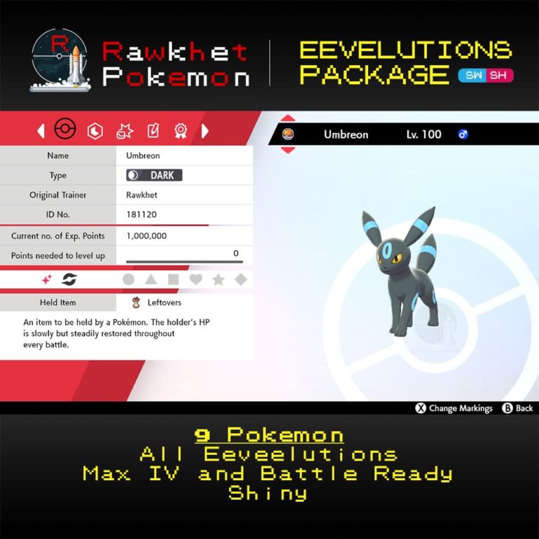 SWSH Eeveelutions - Umbreon