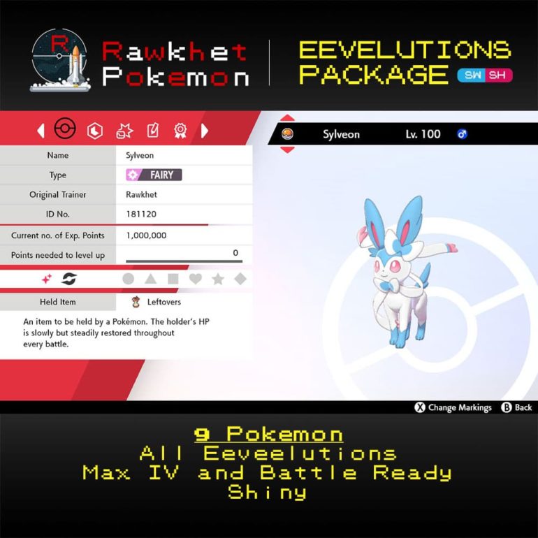 SWSH Eeveelutions - Sylveon