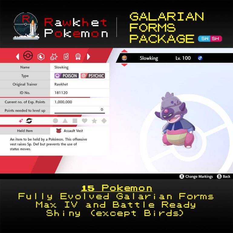 Galarian Forms - Slowking Summary