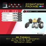 Gigantamax Package - Melmetal Moves