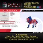 Galar Legendaries Trio - Zamazenta