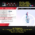 Galar Evolved Starters Trio - Inteleon