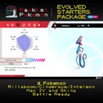 Galar Evolved Starters Trio - Inteleon Stats