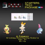 Galar Starters Trio - Hero