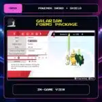Galarian Forms Package in-game view for Pokemon Sword and Shield.