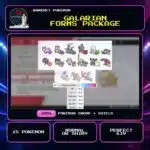 Galarian Forms Package for Pokemon Sword and Shield.