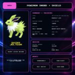 Shiny Jolteon details for Pokemon Sword and Shield.