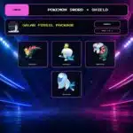 Galar Fossil Package, Normal box view for Pokemon Sword and Shield.