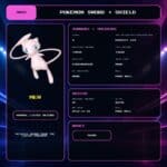 Mew details for Pokemon Sword and Shield.