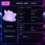 Ditto details for Pokemon Sword and Shield.