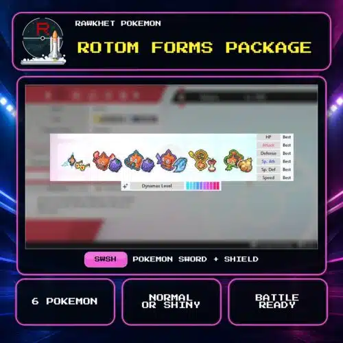 Rotom Forms Package for Pokemon Sword and Shield.