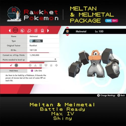 SWSH Meltan and Melmetal