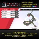 SWSH Past-Gen Legendaries - Rayquaza Moves