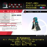 Past-Gen Evolved Starters - Decidueye