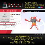 Past-Gen Evolved Starters - Incineroar