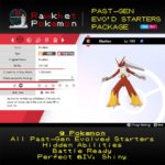 Past-Gen Evolved Starters - Blaziken