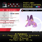 Past-Gen Evolved Starters - Swampert