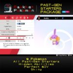 Past-Gen Starters - Mudkip