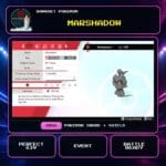 Marshadow for Pokemon Sword and Shield.