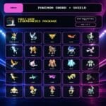 Past-Gen Legendaries Package, Shiny When Available, All box view for Pokemon Sword and Shield.