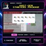 Past-Gen Starters Package for Pokemon Sword and Shield.