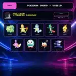 Past-Gen Starters Package, Shiny box view for Pokemon Sword and Shield.
