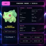 Shiny Bulbasaur details for Pokemon Sword and Shield.