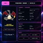 Shiny Charizard details for Pokemon Sword and Shield.