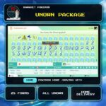 Unown Package for Pokemon HOME using a Moving Key.