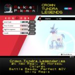Crown Tundra Legends - Glastrier Moves
