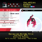 Galarian Birds - Moltres Summary