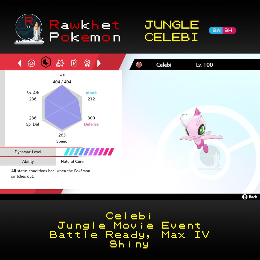 Jungle Celebi - Stats Jungle Celebi - Stats
