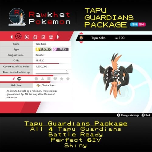 Tapu Guardians - Tapu Koko Summary