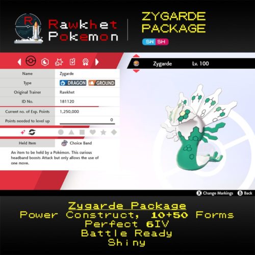 Zygarde - 50% Summary