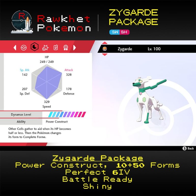 Zygarde - 10% Stats