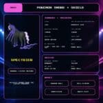 Spectrier details for Pokemon Sword and Shield.