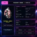 Shiny Tapu Lele details for Pokemon Sword and Shield.