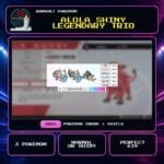 Alola Shiny Legendary Trio for Pokemon Sword and Shield.