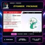 Zygarde Package for Pokemon Sword and Shield.
