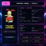 Original Color Magearna details for Pokemon Sword and Shield.