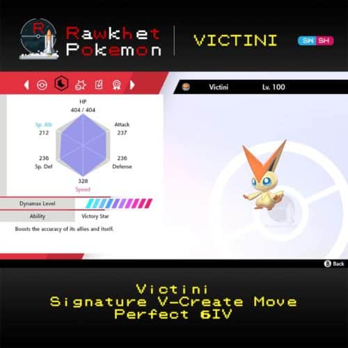 Victini - Stats