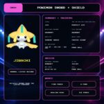 Jirachi details for Pokemon Sword and Shield.
