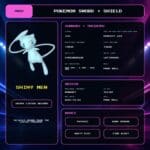 Shiny Mew details for Pokemon Sword and Shield.