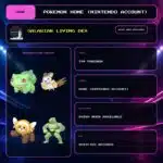 Galarian Living Dex, Shiny When Available overview for Pokemon HOME using a Nintendo Account.