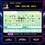 The Galar Dex for Pokemon HOME using a Nintendo Account.