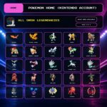 All SWSH Legendaries, Shiny When Available box view for Pokemon HOME using a Nintendo Account.
