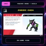 Zarude-Dada in-game view for Pokemon Sword and Shield.