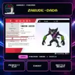 Zarude-Dada for Pokemon Sword and Shield.