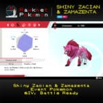 Zacian & Zamazenta - Zamazenta Stats